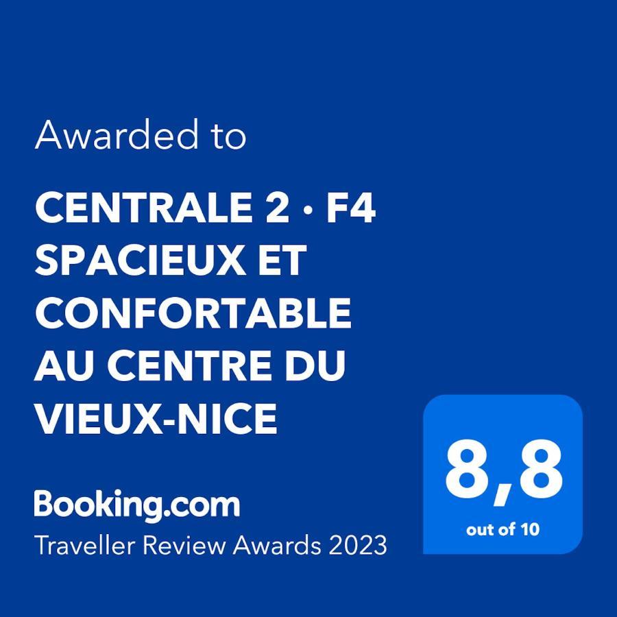 דירות Centrale 2 - F4 Spacieux Et Confortable Au Centre Du Vieux-ניס מראה חיצוני תמונה